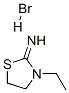 3-ethylthiazolidin-2-imine hydrobromide Struktur