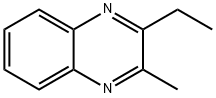 2-Methyl-3-ethylquinoxaline Struktur