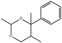 2,4,5-trimethyl-4-phenyl-1,3-dioxane Struktur