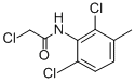 2-Chloro-N-(2,6-dichloro-3-methyl-phenyl)-acetamide Struktur