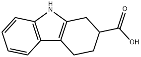 1h-carbazole-2-carboxylic acid, 2,3,4,9-tetrahydro- Struktur