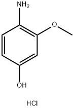 4-amino-3-methoxyphenol hydrochloride Struktur