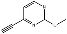 Pyrimidine, 4-ethynyl-2-methoxy- (9CI) Struktur