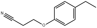 Propanenitrile, 3-(4-ethylphenoxy)- (9CI) Struktur