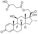 DEXAMETHASONE HEMISUCCINATE Struktur