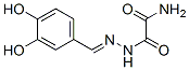 Acetic acid, aminooxo-, [(3,4-dihydroxyphenyl)methylene]hydrazide (9CI) Struktur