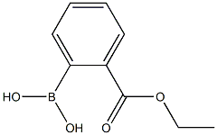 2-Ethoxycarbonylbenzeneboronic acid Struktur