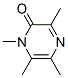 2(1H)-Pyrazinone,1,3,5,6-tetramethyl-(9CI) Struktur