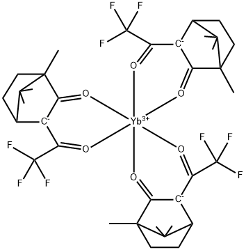 YTTERBIUM D-3-TRIFLUOROACETYLCAMPHORATE Struktur