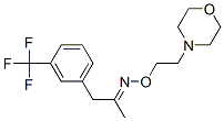 1-[m-(Trifluoromethyl)phenyl]-2-propanone O-(2-morpholinoethyl)oxime Struktur