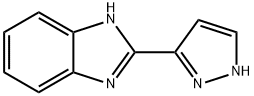 1H-Benzimidazole,2-(1H-pyrazol-3-yl)-(9CI) Struktur