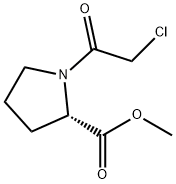 1-(CHLOROACETYL)-L-PROLINE METHYL ESTER Struktur