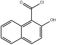 1-NAPHTHALENECARBONYL CHLORIDE,2-HYDROXY- Struktur