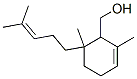 2,6-Dimethyl-6-(4-methyl-3-pentenyl)-2-cyclohexene-1-methanol Struktur