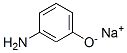 Sodium 3-aminophenolate Struktur