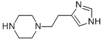 1-[2-(1H-IMIDAZOL-4-YL)-ETHYL]-PIPERAZINE Struktur