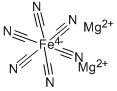 MAGNESIUM FERROCYANIDE Struktur