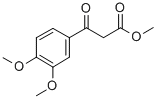 3,4-Dimethoxy-α-oxobenzeneacetic acid methyl ester Struktur