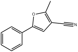 2-METHYL-5-PHENYL-3-FURONITRILE Struktur