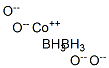 diboron cobalt(2+) tetraoxide Struktur