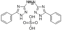 1H-1,2,4-Triazol-3-amine, 5-phenyl-, sulfate (2:1) Struktur