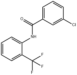 3-Chloro-N-[2-(trifluoroMethyl)phenyl]benzaMide, 97% Struktur