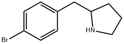 2-(4-BROMO-BENZYL)-PYRROLIDINE Struktur