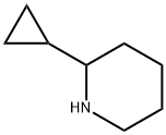 Piperidine, 2-cyclopropyl- (9CI) Struktur