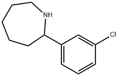 2-(3-CHLORO-PHENYL)-AZEPANE Struktur