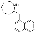 HEXAHYDRO-2-(1-NAPHTHALENYLMETHYL)-1H-AZEPINE Struktur