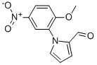 1-(2-METHOXY-5-NITROPHENYL)-1H-PYRROLE-2-CARBALDEHYDE Struktur