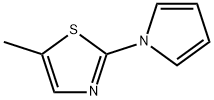 Thiazole, 5-methyl-2-(1H-pyrrol-1-yl)- (9CI) Struktur