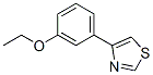 Thiazole, 4-(3-ethoxyphenyl)- (9CI) Struktur