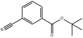 tert-butyl 3-cyanobenzoate Struktur