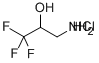 3,3,3-TRIFLUORO-2-HYDROXYPROPYLAMINE HYDROCHLORIDE Struktur