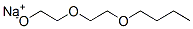 sodium 2-(2-butoxyethoxy)ethanolate Struktur
