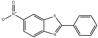 6-NITRO-2-PHENYLBENZOTHIAZOLE Struktur