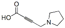4-(1-Pyrrolidinyl)-2-butynoic acid Struktur