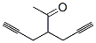 5-Hexyn-2-one, 3-(2-propynyl)- (7CI,9CI) Struktur