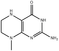 4(1H)-Pteridinone,2-amino-5,6,7,8-tetrahydro-8-methyl-(9CI) Struktur