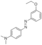 N,N-ジメチル-p-[(3-エトキシフェニル)アゾ]アニリン 化學(xué)構(gòu)造式