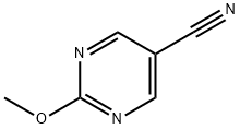 5-Pyrimidinecarbonitrile, 2-methoxy- (9CI) Struktur