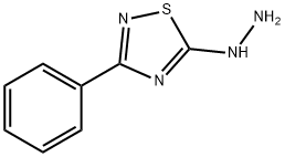 (3-PHENYL-1,2,4-THIADIAZOL-5-YL)-HYDRAZINE Struktur