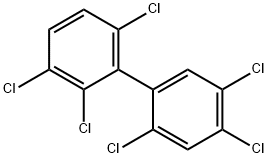 2,2',3,4',5',6-六氯聯(lián)苯 結構式