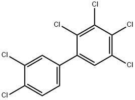 2,3,3',4,4',5-HEXACHLOROBIPHENYL Struktur