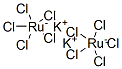 dipotassium pentachlororuthenate Struktur