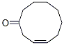 8-Cyclodecene-1-one Struktur