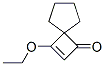 Spiro[3.4]oct-2-en-1-one, 3-ethoxy- (9CI) Struktur