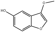 5-Benzofuranol,  3-methoxy- Struktur