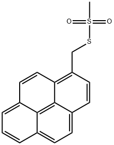 1-Pyrenylmethyl Methanethiosulfonate Struktur